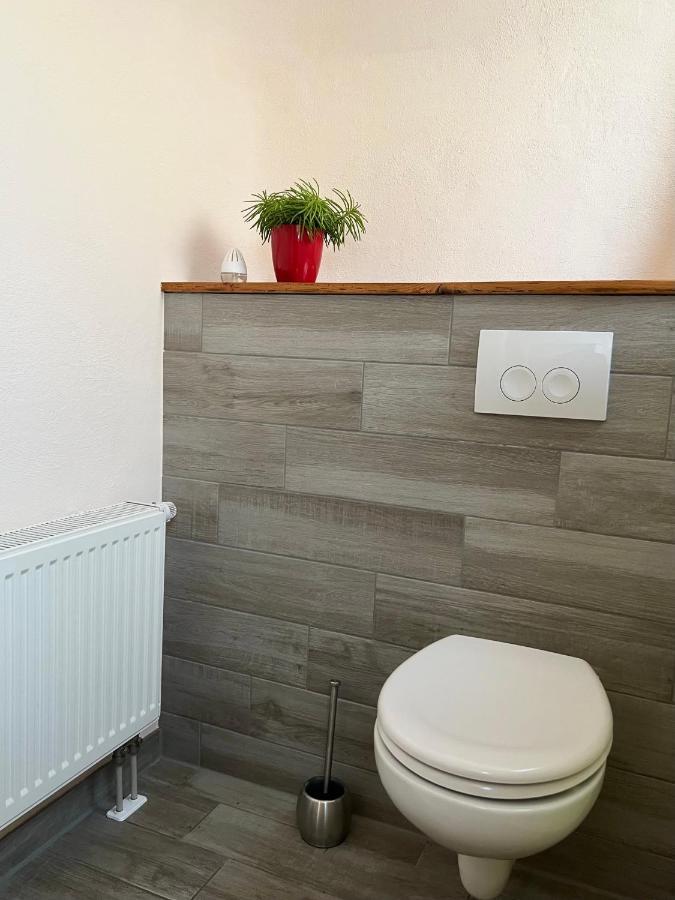 Gemuetliche Gaestezimmer In Einem Neu Sanierten Fachwerkhaus ザクセンハイム エクステリア 写真